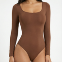 Espresso Long Sleeve Bodysuit